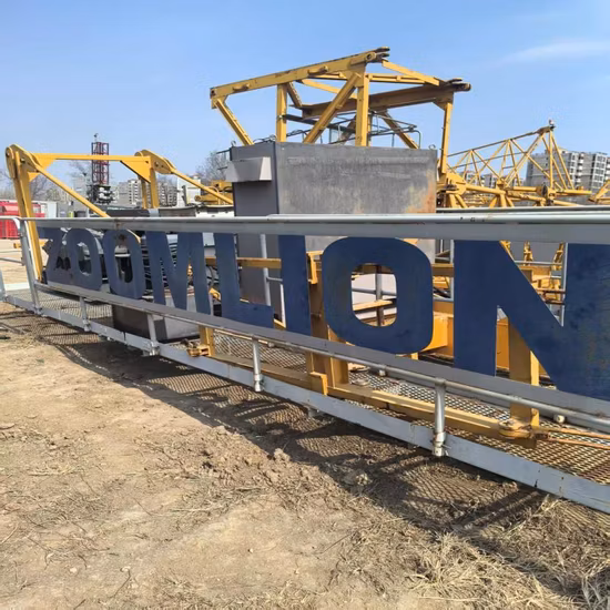 Chinese Top Brand Zoomlion Hammerhead Tower Crane D5200-240 with Lowest Price