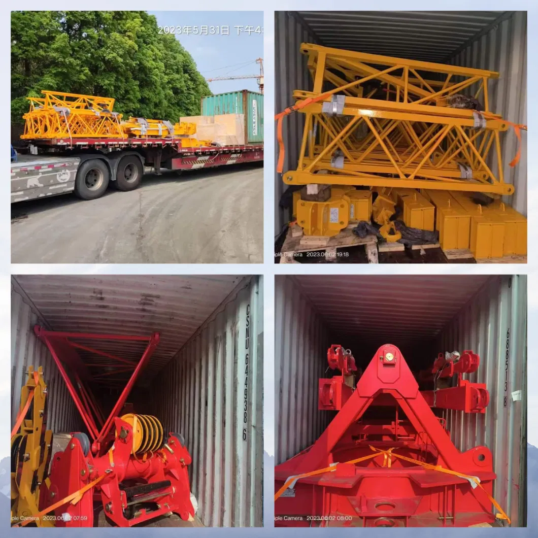 Sun Derrick Crane Qtdc1830 Derrick Crane Jib Length 18m, Tip Load 3ton, Max Load 4ton for Dismantling Tower Crane